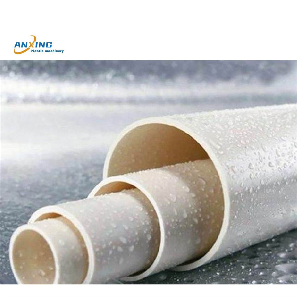 Double Cavity Plastic Water Drainage Pipe Extrusion Line high quality